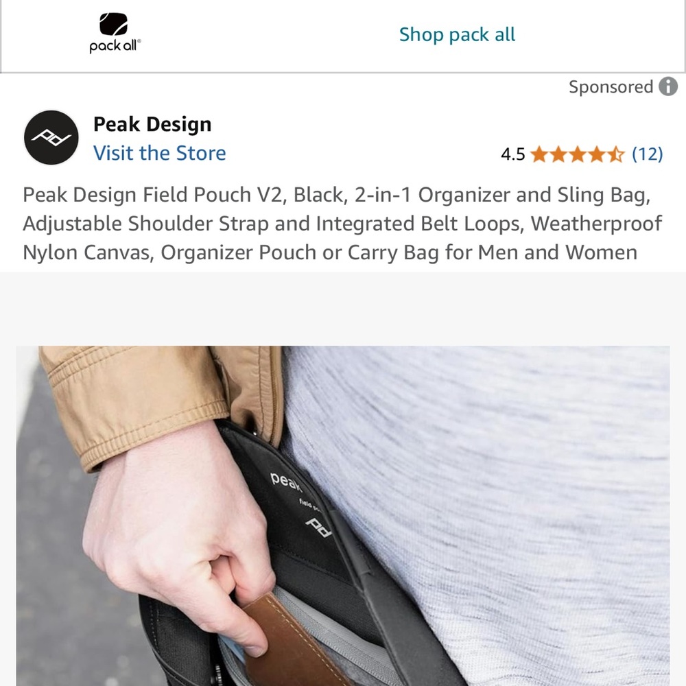 Peak Design Field Pouch - Picture 12 of 12